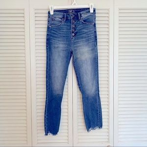 Abercrombie & Fitch Simone High Rise Ankle Jeans